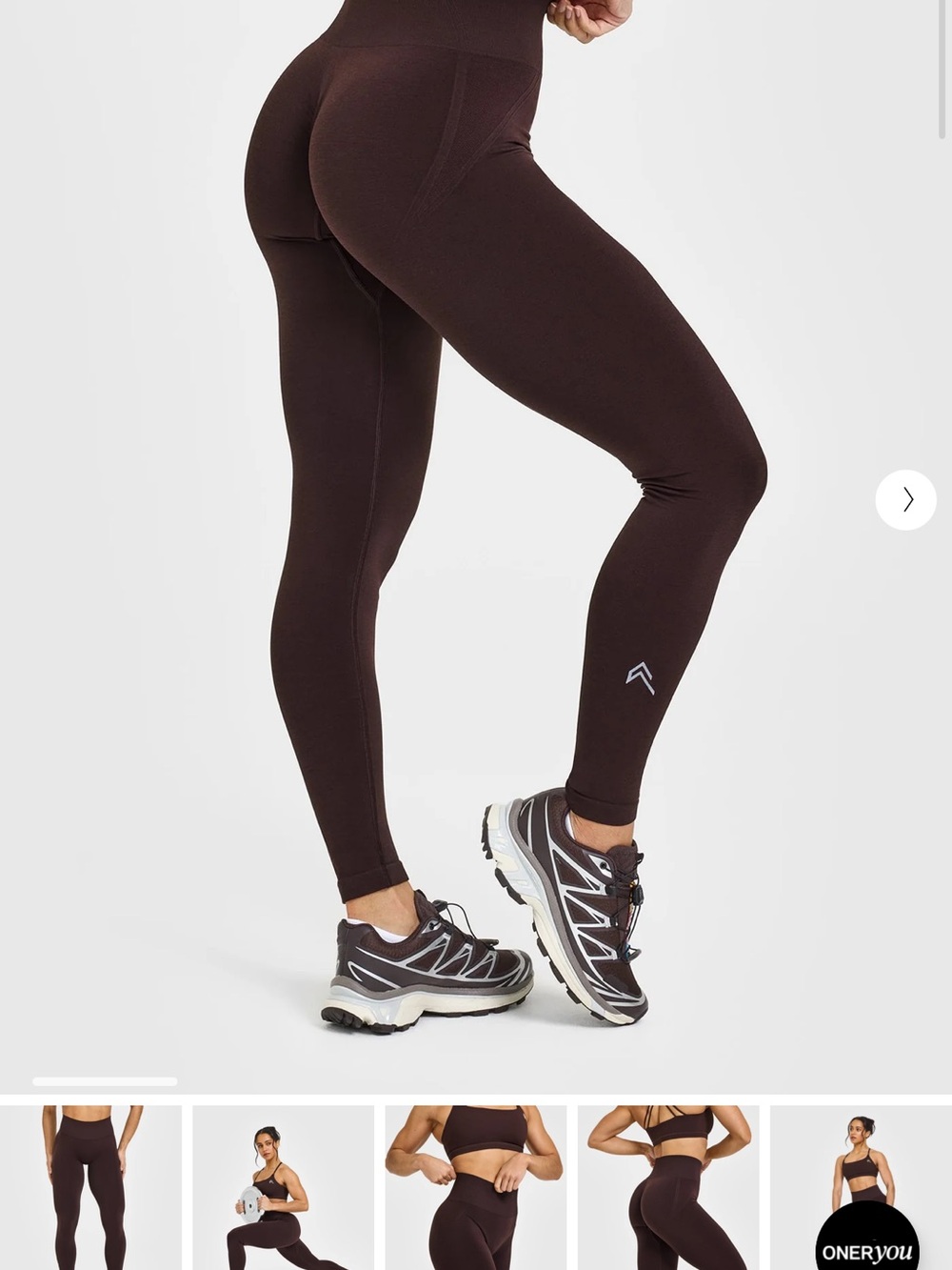 Oner Active Effortless leggings 70% Cocoa